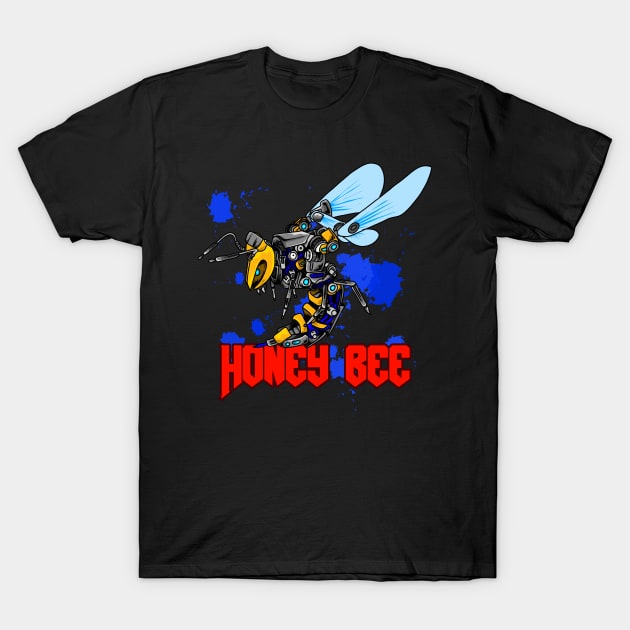 Honey bee T-Shirt by Aryaatmawira Art